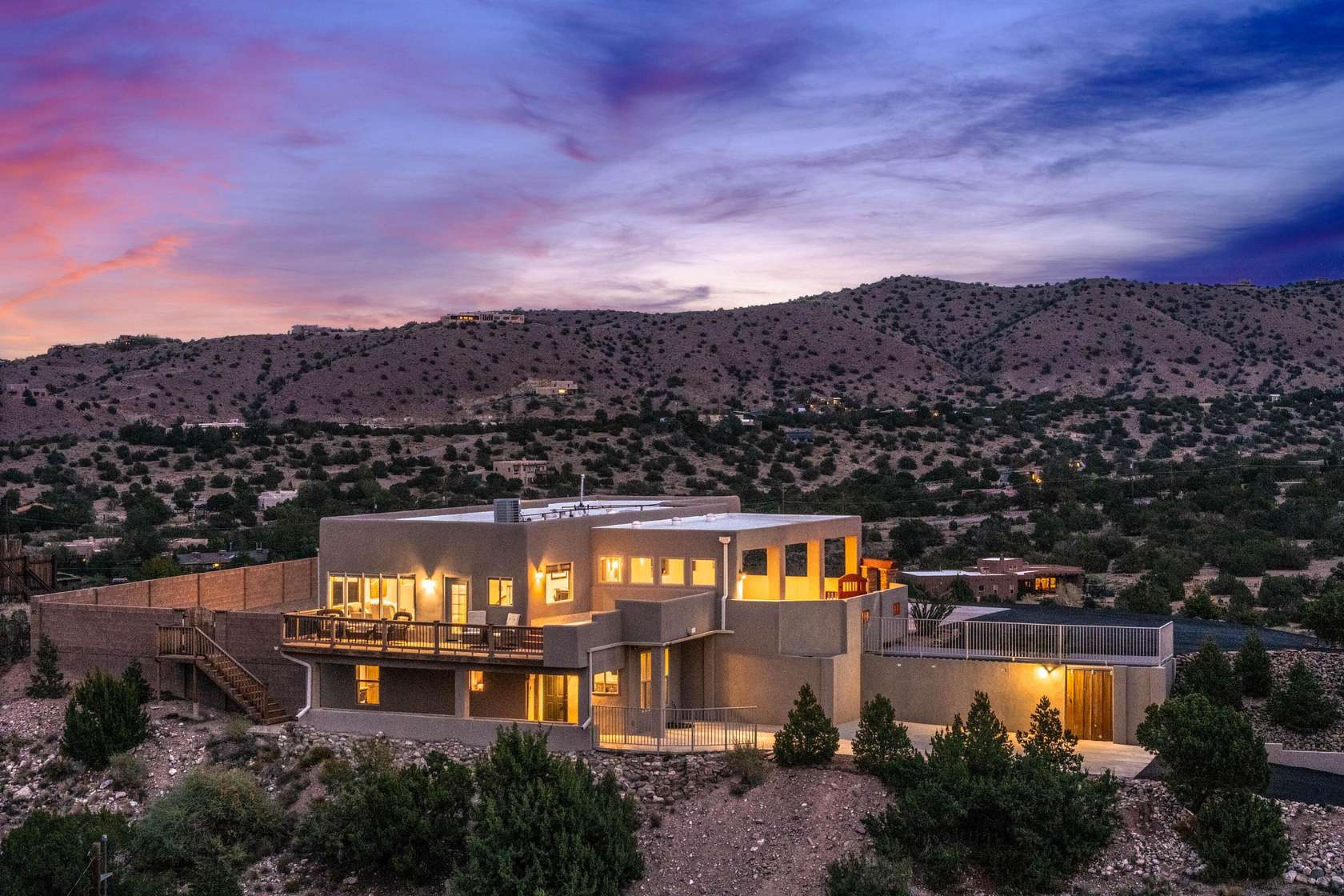 1.79 Acres of Land with Home for Sale in Placitas, New Mexico
