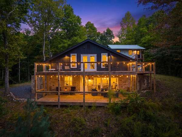 7 Acres of Land with Home for Sale in Murphy, North Carolina