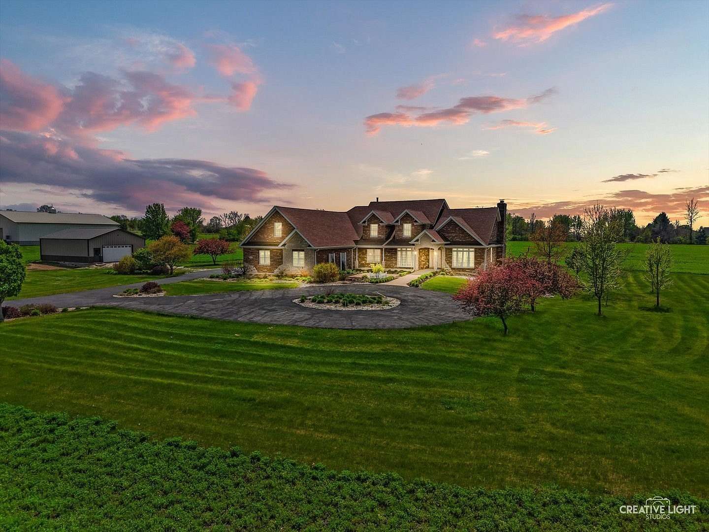 14.4 Acres of Land with Home for Sale in Oswego, Illinois