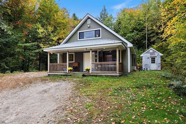 4.1 Acres of Land with Home for Sale in Sebago Town, Maine