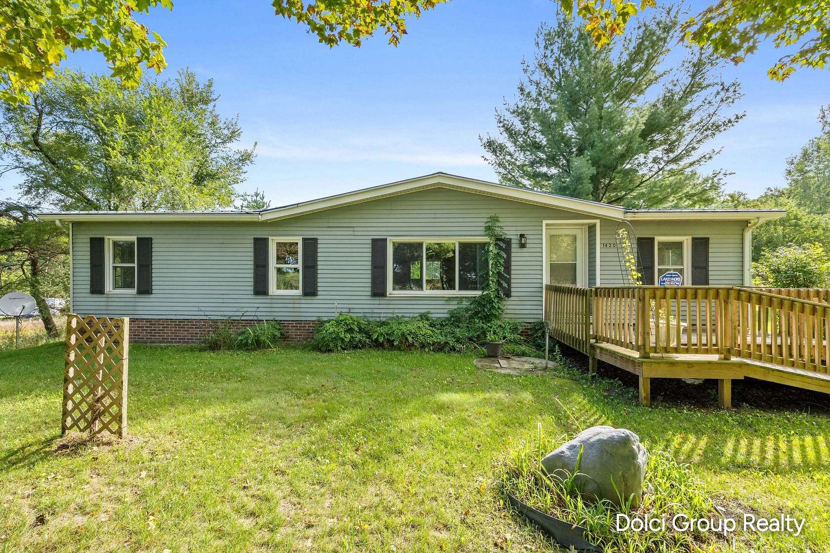 3 Acres of Land with Home for Sale in Hesperia, Michigan