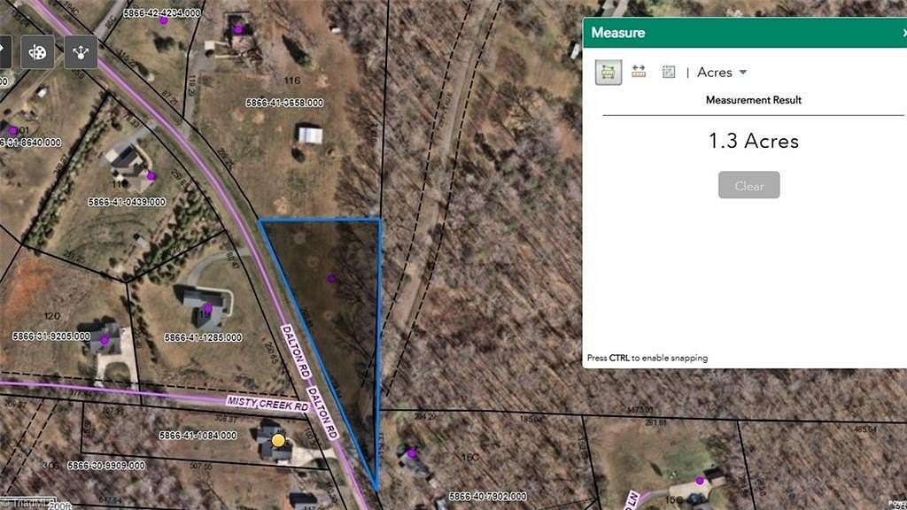 1.33 Acres of Residential Land for Sale in Lewisville, North Carolina