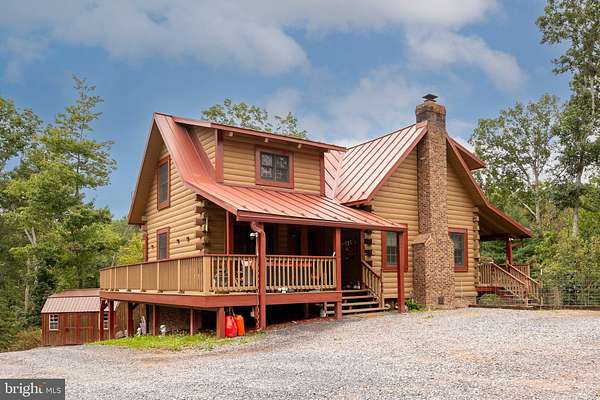 11 Acres of Land with Home for Sale in Paw Paw, West Virginia