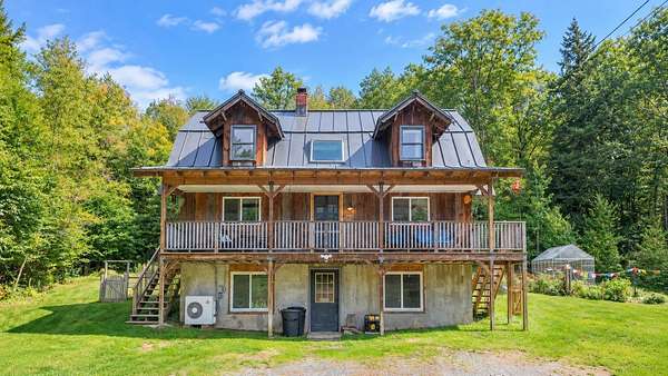 15 Acres of Land with Home for Sale in Cavendish, Vermont