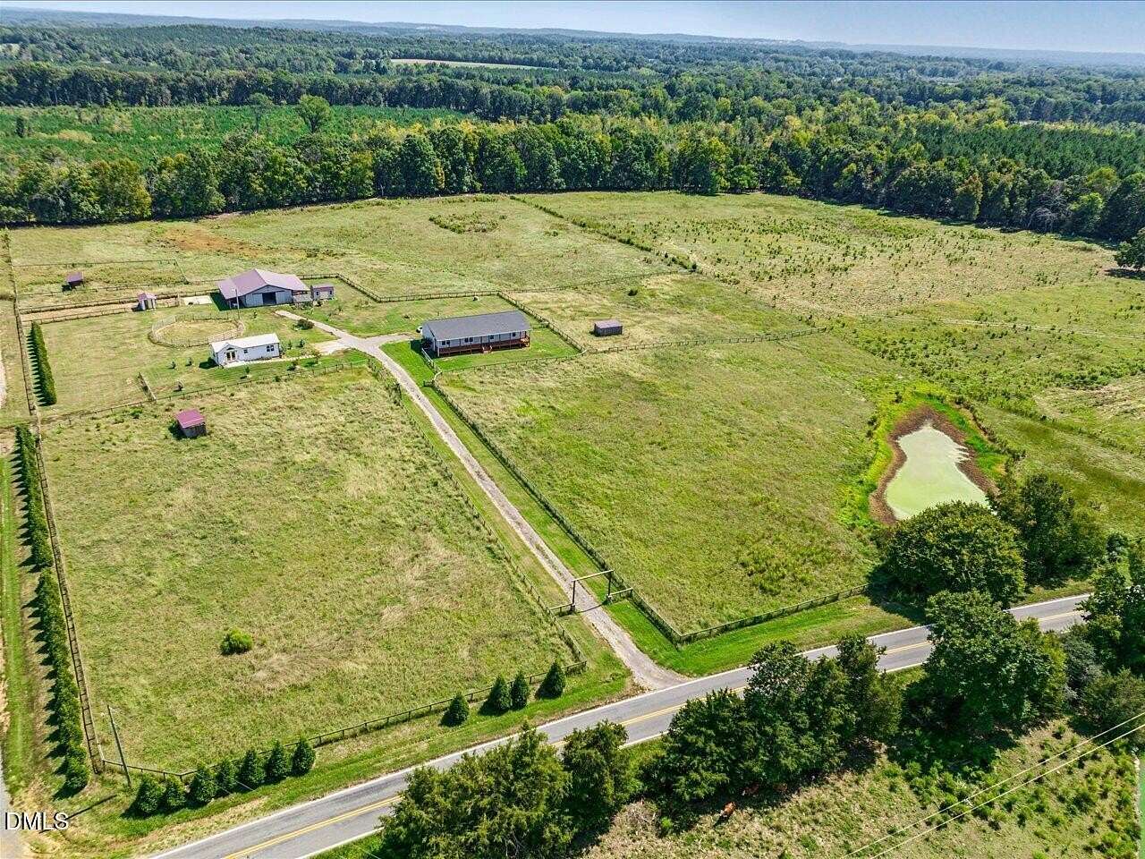 12 Acres of Land with Home for Sale in Siler City, North Carolina