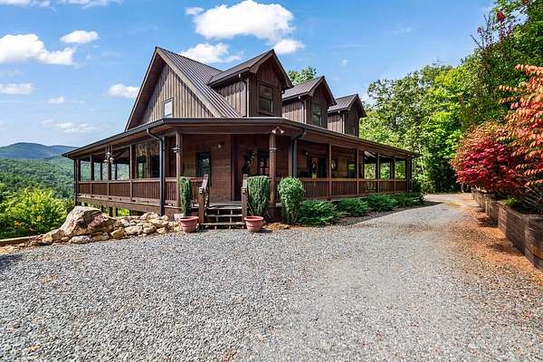 6.2 Acres of Land with Home for Sale in Cherry Log, Georgia