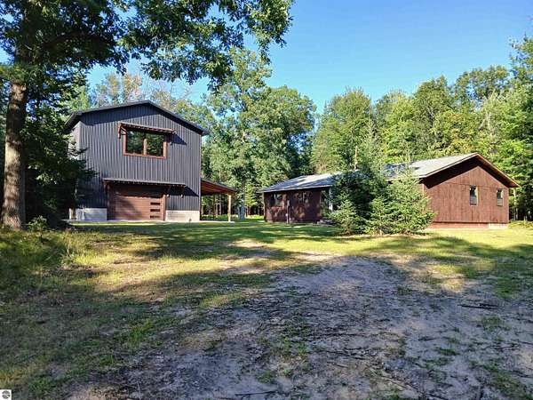 10 Acres of Land with Home for Sale in Alger, Michigan