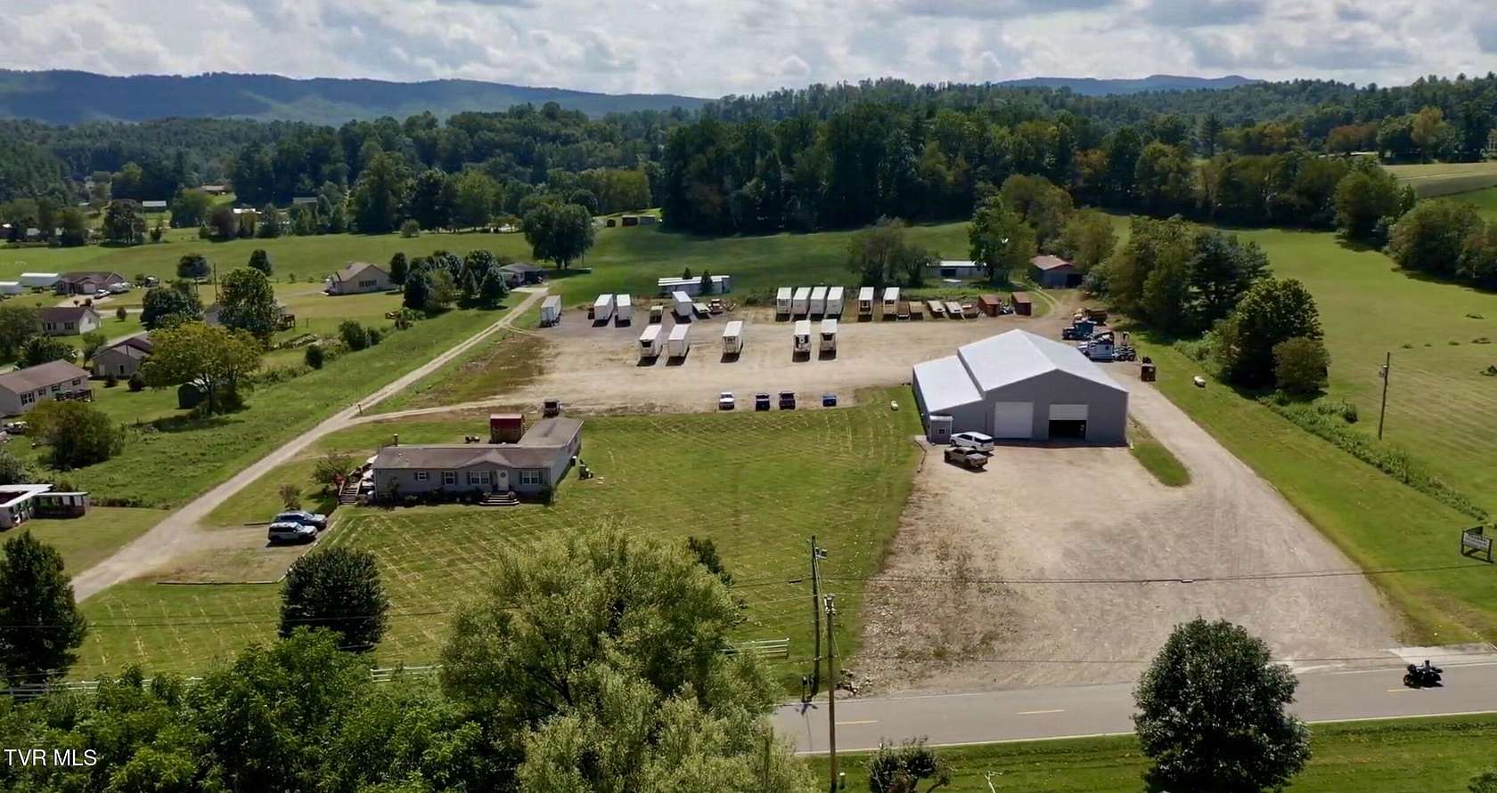 11.2 Acres of Land with Home for Sale in Mountain City, Tennessee