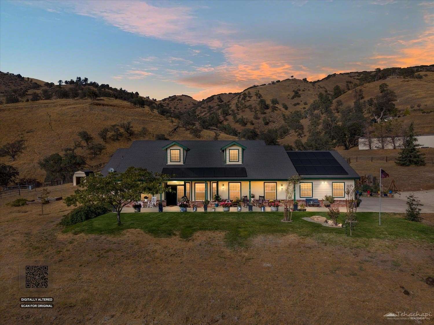 4.69 Acres of Land with Home for Sale in Tehachapi, California