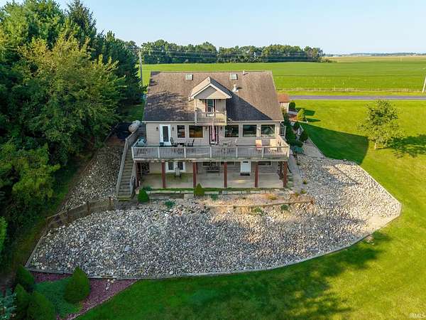 1.88 Acres of Land with Home for Sale in Pleasant Lake, Indiana