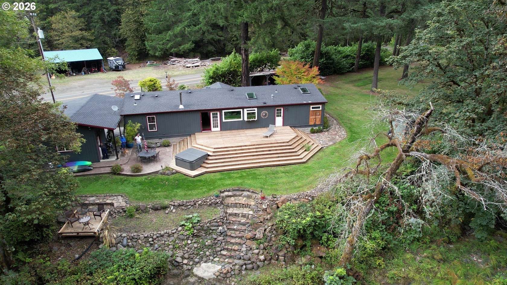 5.3 Acres of Land with Home for Sale in Glide, Oregon