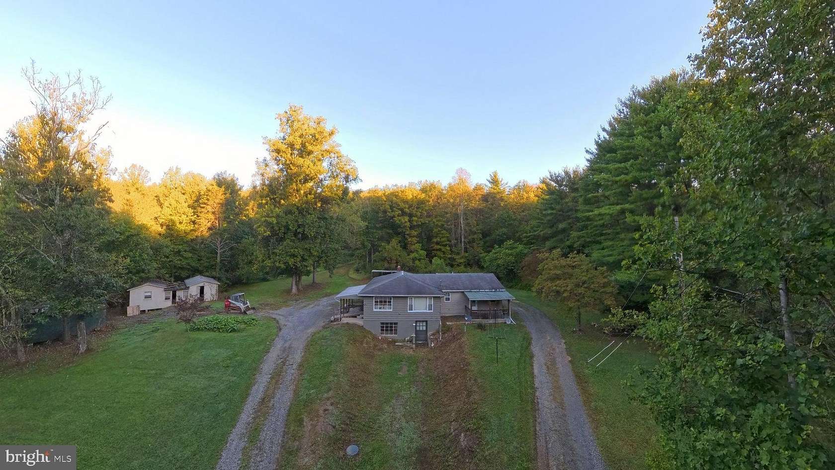21.7 Acres of Recreational Land with Home for Auction in Millerstown, Pennsylvania