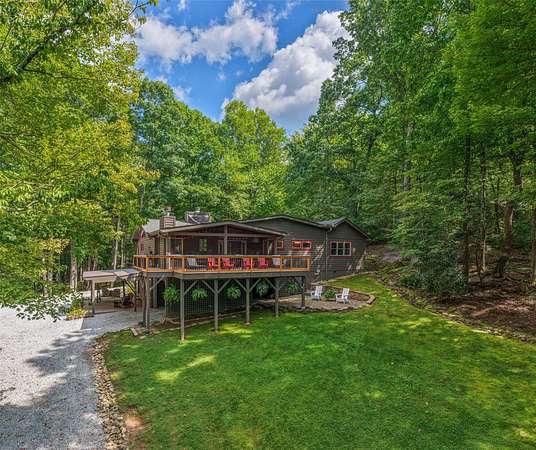 2.5 Acres of Land with Home for Sale in Cashiers, North Carolina