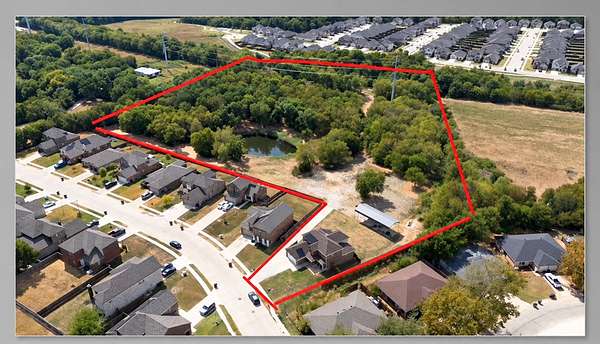 7.3 Acres of Land with Home for Sale in Princeton, Texas