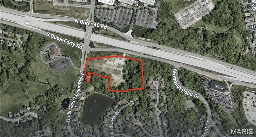 8.7 Acres of Commercial Land for Sale in Chesterfield, Missouri