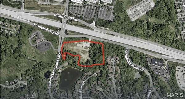 8.7 Acres of Commercial Land for Sale in Chesterfield, Missouri