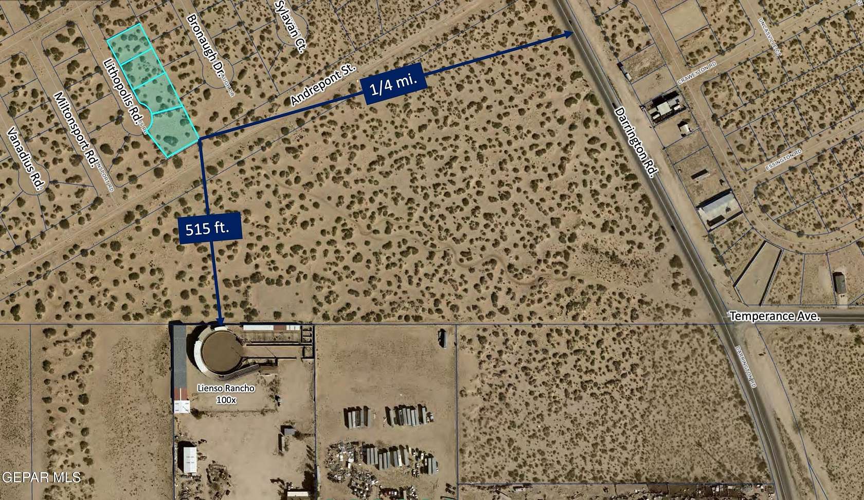 1.22 Acres of Land for Sale in El Paso, Texas