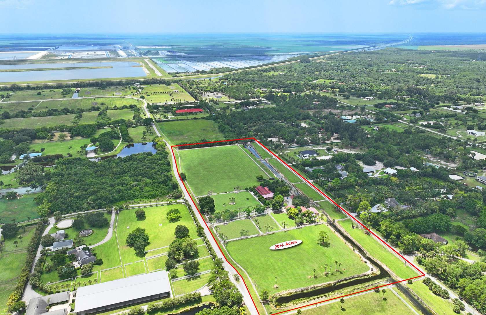20 Acres of Improved Land for Sale in Loxahatchee Groves, Florida