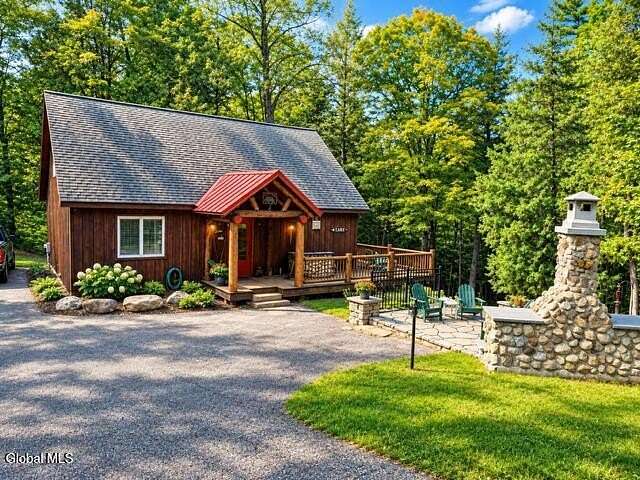 3.5 Acres of Land with Home for Sale in Schroon Lake, New York