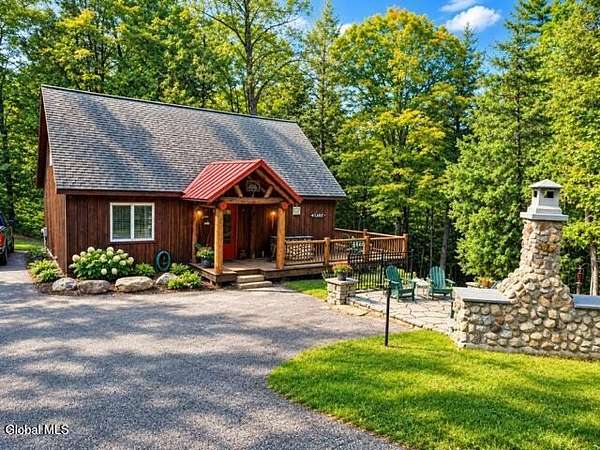 3.5 Acres of Land with Home for Sale in Schroon Lake, New York