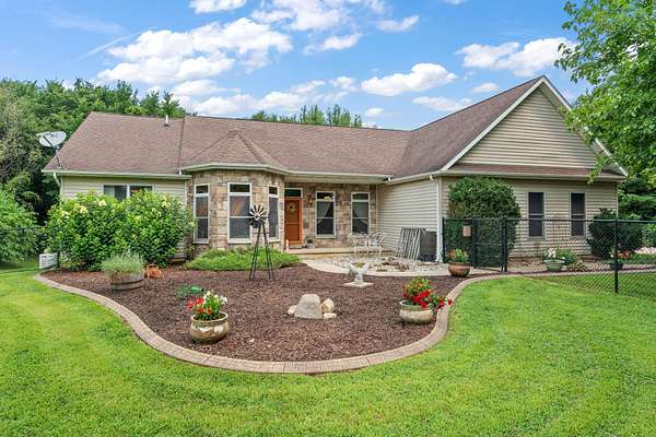 2.86 Acres of Land with Home for Sale in Westville, Indiana