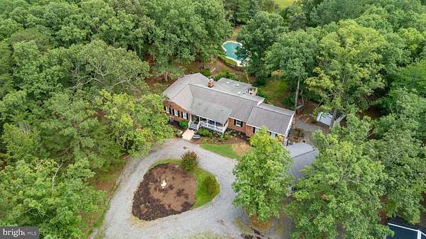 15 Acres of Recreational Land with Home for Sale in King George, Virginia