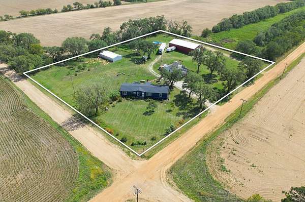 2.8 Acres of Land with Home for Sale in Conway Springs, Kansas