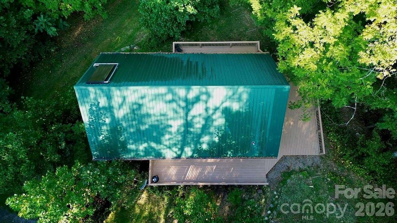 38 Acres of Recreational Land with Home for Sale in Mars Hill, North Carolina