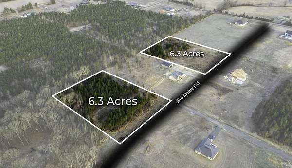 6.3 Acres of Land for Sale in Beebe, Arkansas