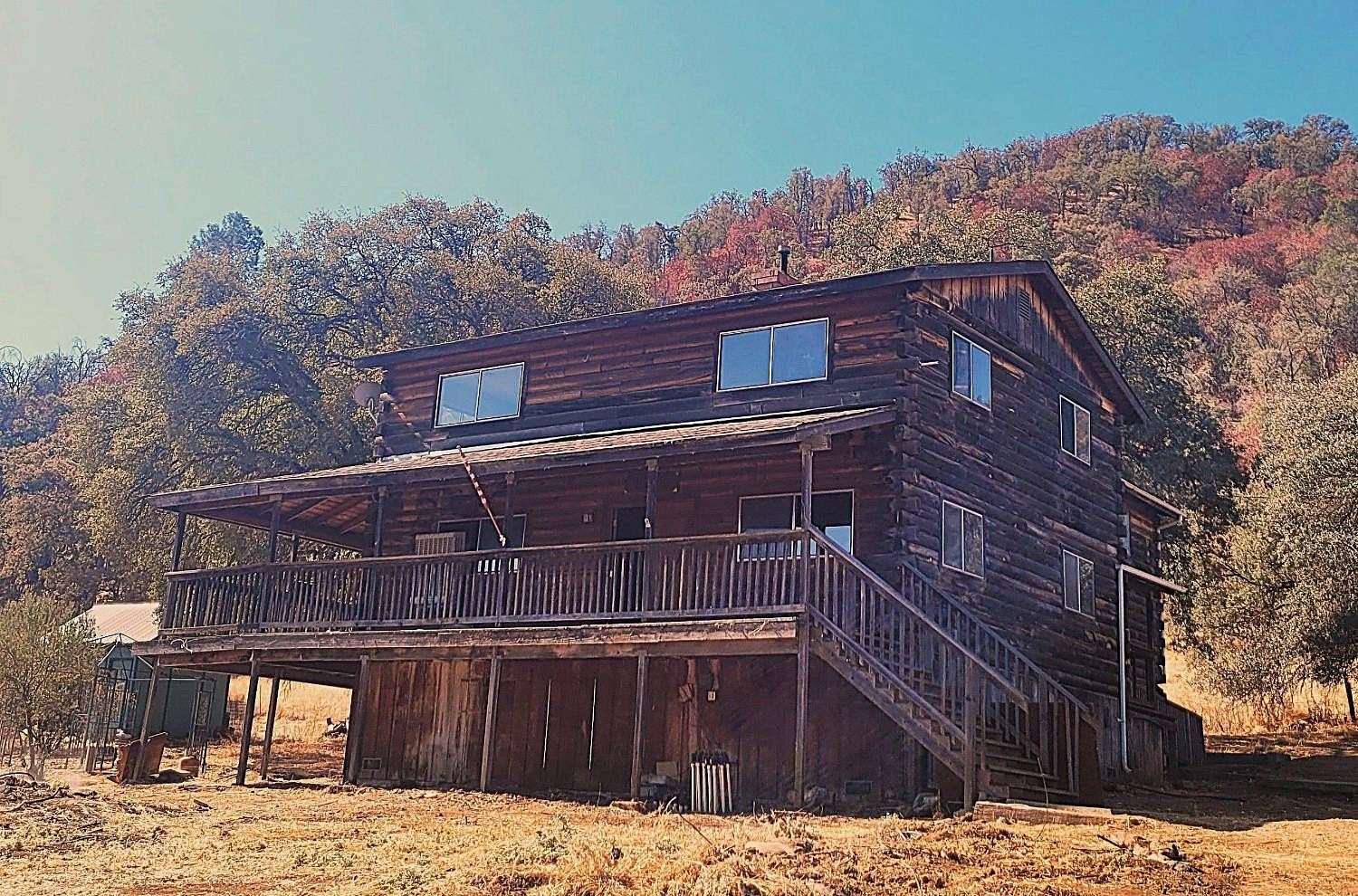 5 Acres of Land with Home for Sale in Tollhouse, California