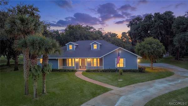 1.8 Acres of Land with Home for Sale in Inverness, Florida