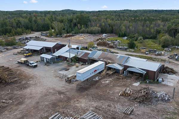 7.52 Acres of Improved Commercial Land for Sale in Spalding, Michigan