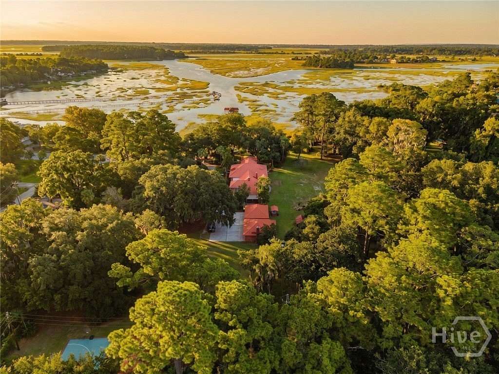 14.3 Acres of Recreational Land with Home for Sale in Savannah, Georgia