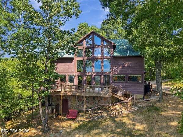 6.7 Acres of Land with Home for Sale in Townsend, Tennessee