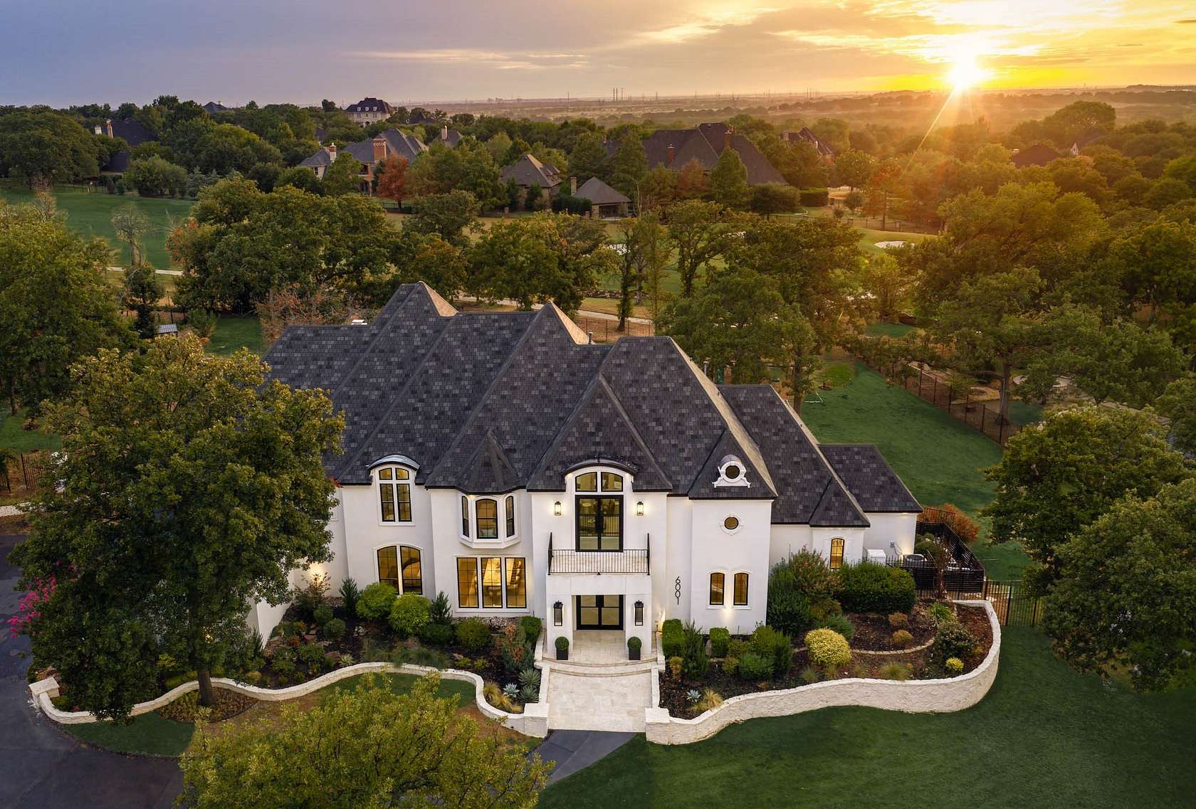2 Acres of Land with Home for Sale in Flower Mound, Texas