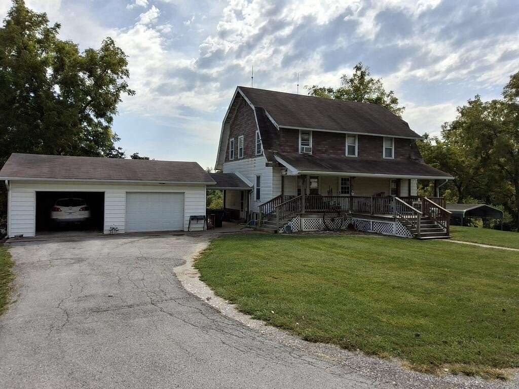 6.73 Acres of Land with Home for Sale in Lancaster, Missouri
