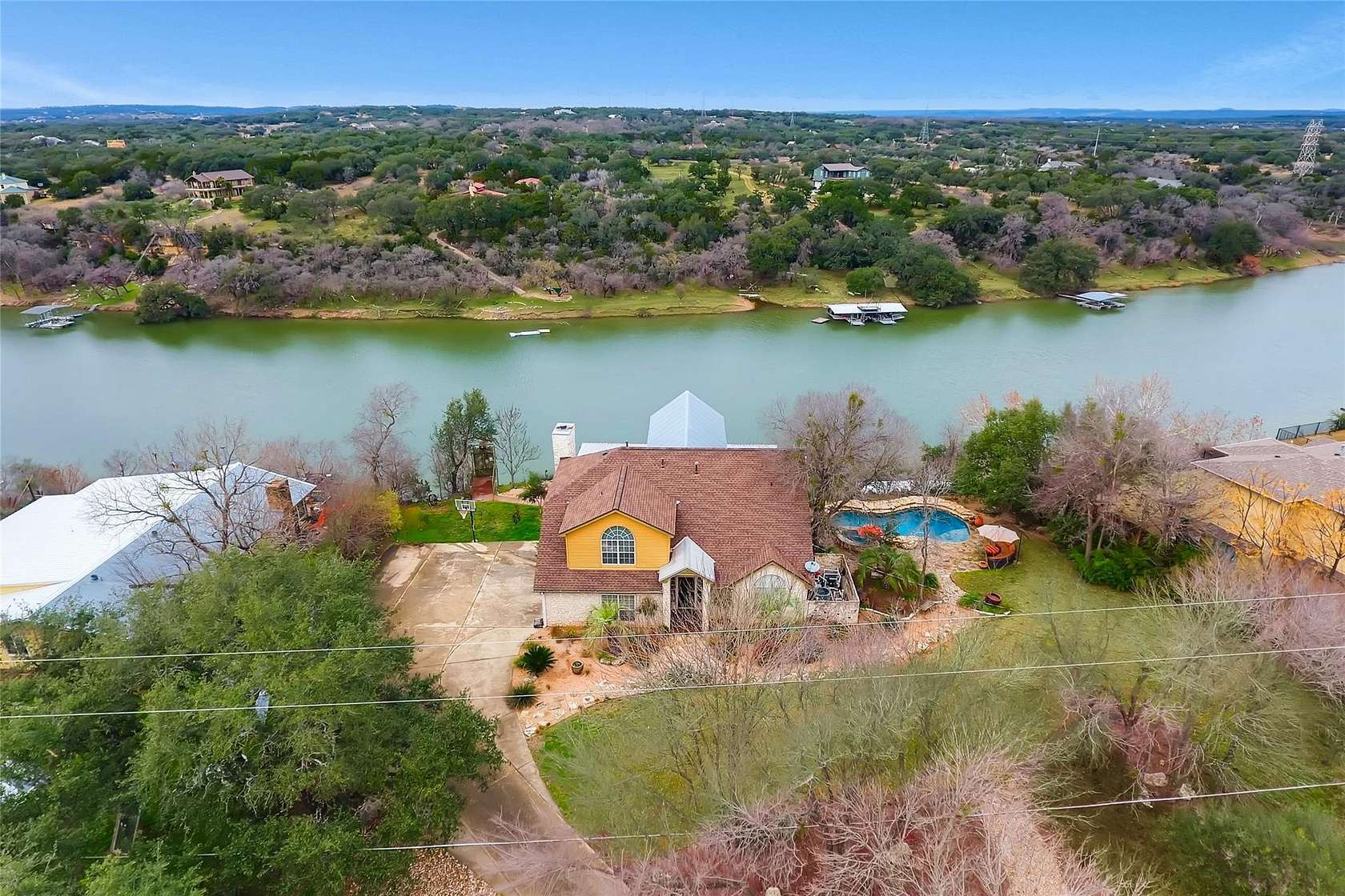 2.15 Acres of Land with Home for Lease in Spicewood, Texas