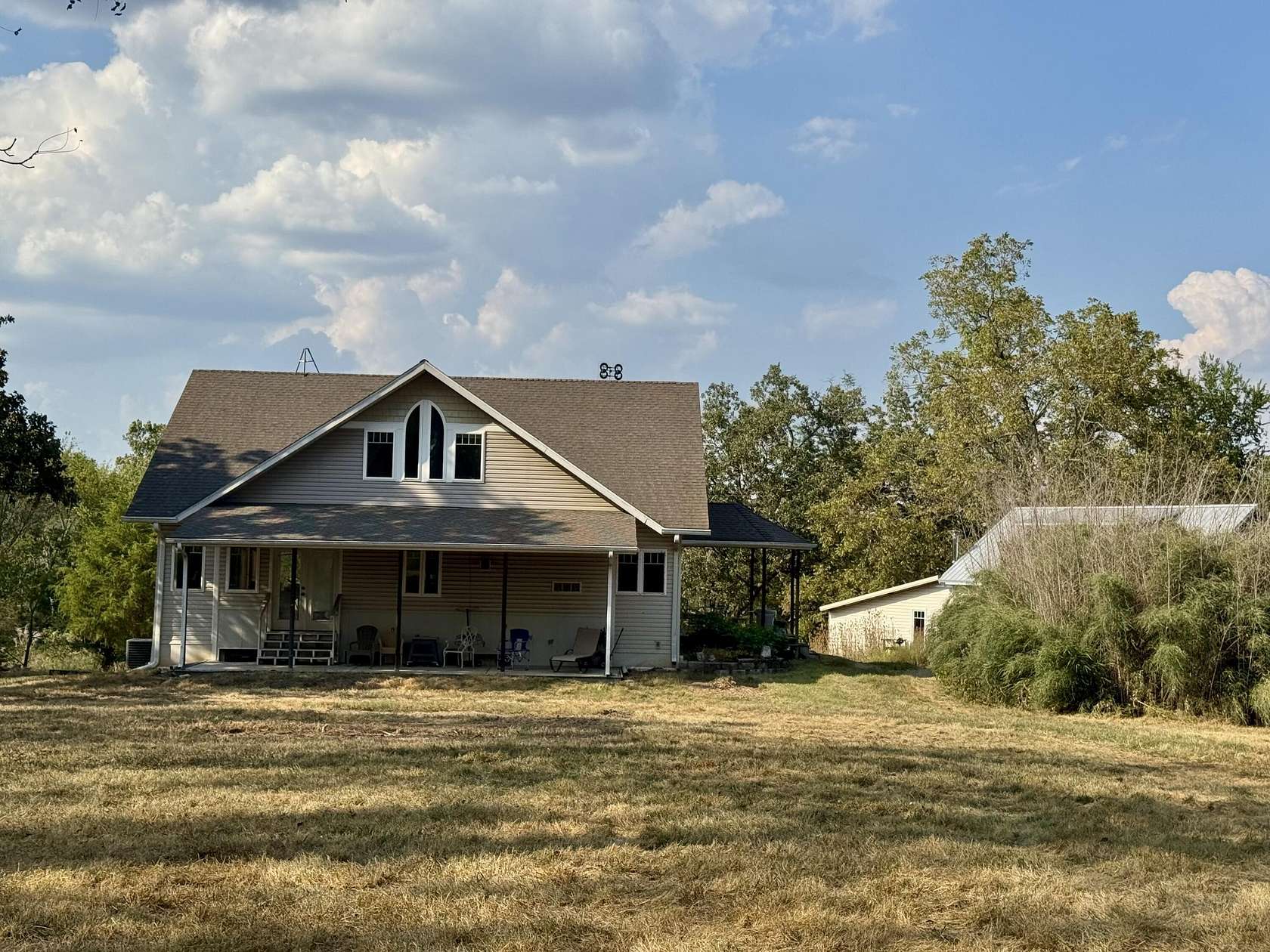 24 Acres of Recreational Land with Home for Sale in Fair Grove, Missouri