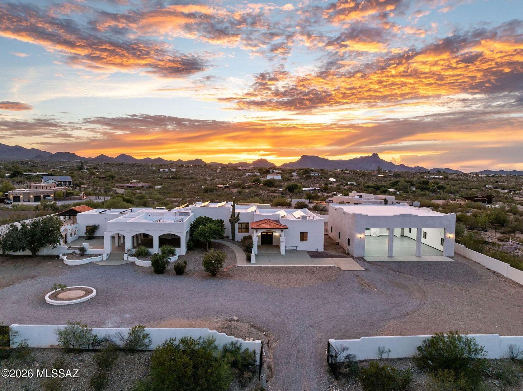 3.46 Acres of Land with Home for Sale in Tucson, Arizona