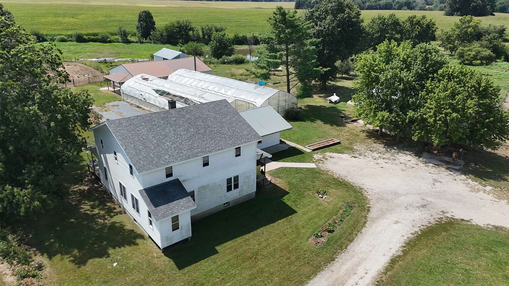 10 Acres of Land with Home for Sale in La Plata, Missouri