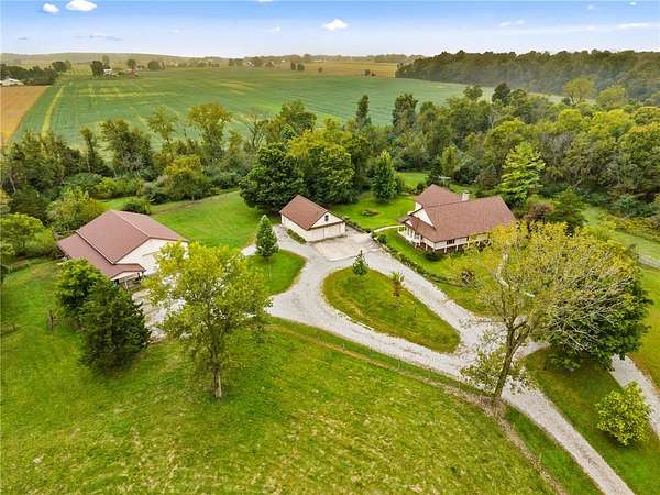 41.8 Acres of Land with Home for Sale in Brookville, Ohio