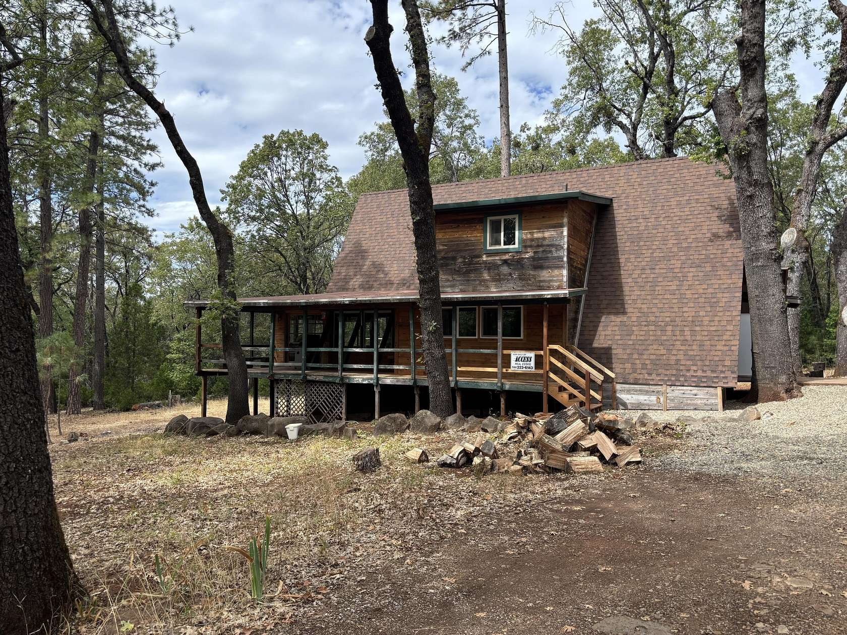 10 Acres of Land with Home for Sale in Whitmore, California