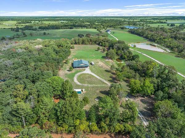 7.36 Acres of Land with Home for Sale in Canton, Texas