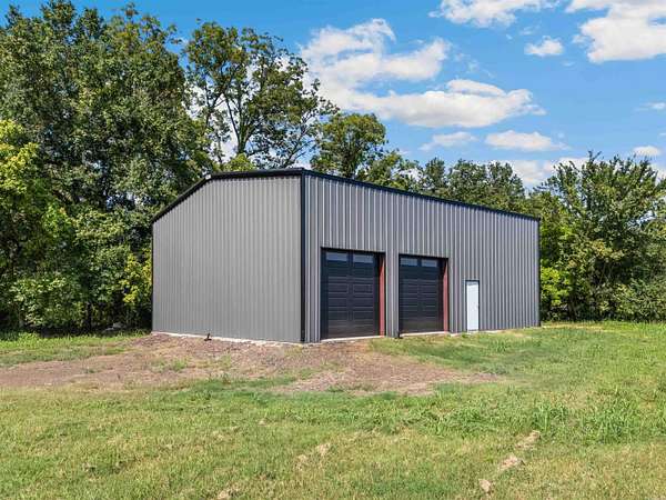 32 Acres of Recreational Land with Home for Sale in Howard Township, Arkansas
