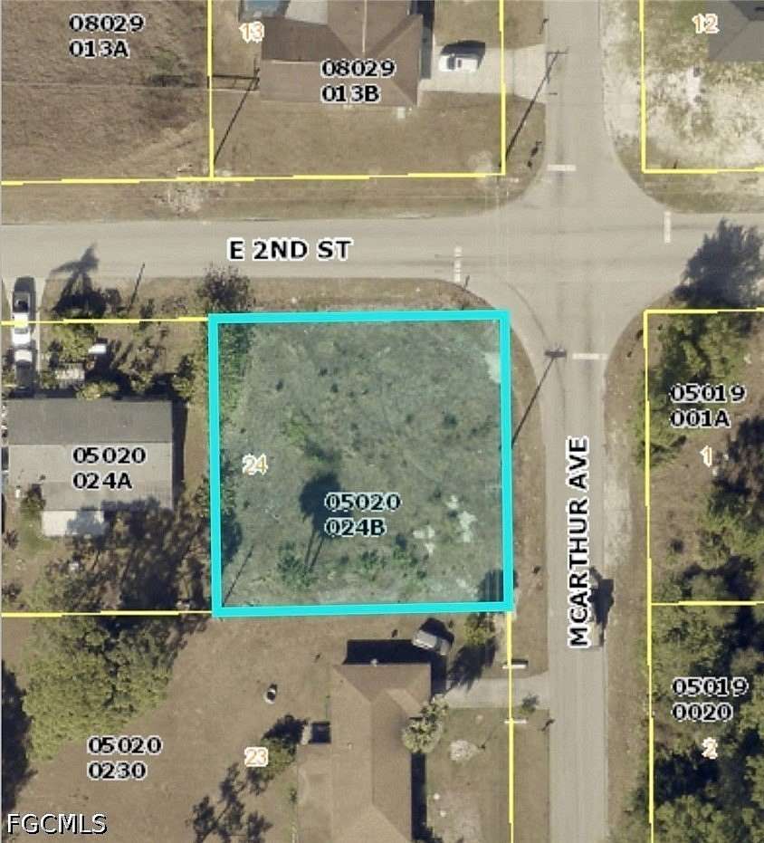 0.25 Acres of Residential Land for Sale in Lehigh Acres, Florida