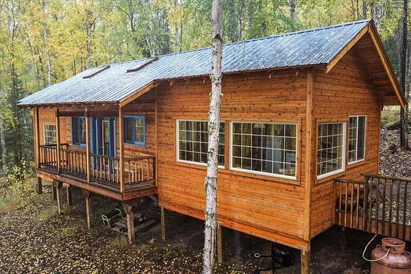 8.19 Acres of Land with Home for Sale in Fairbanks, Alaska