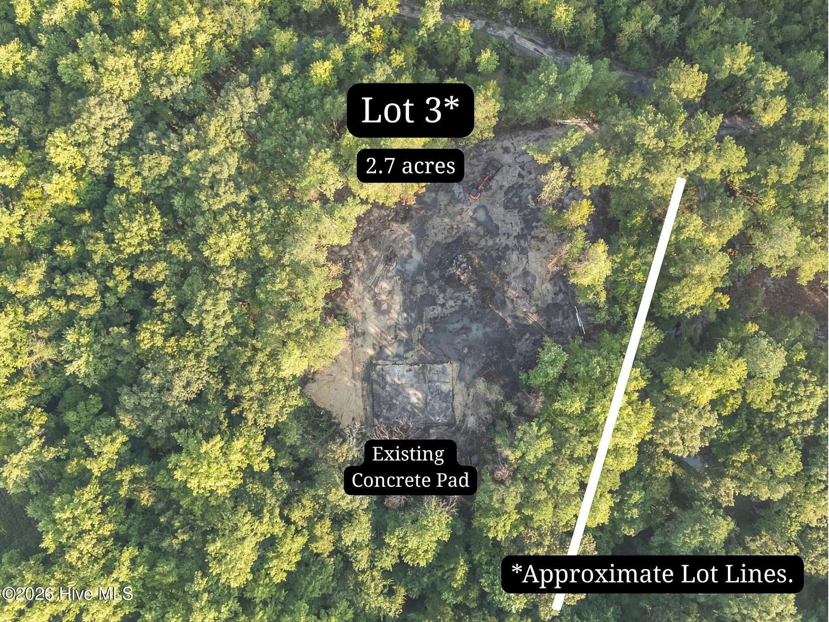 2.7 Acres of Land with Home for Sale in Willard, North Carolina