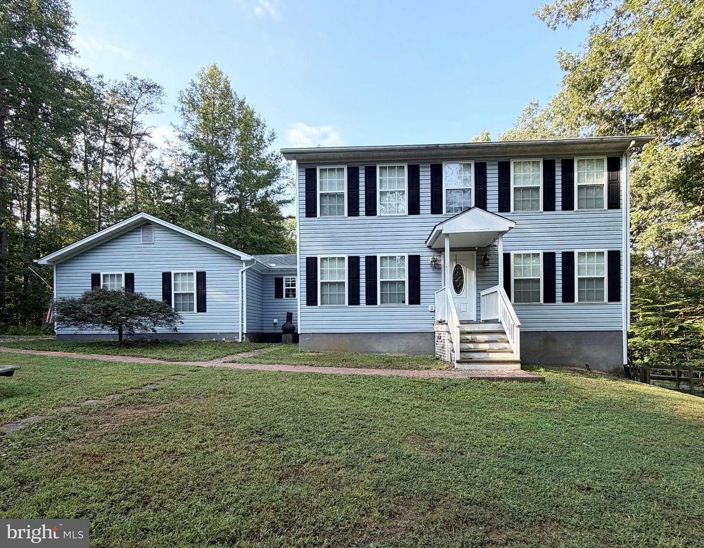 5.45 Acres of Land with Home for Sale in Reva, Virginia