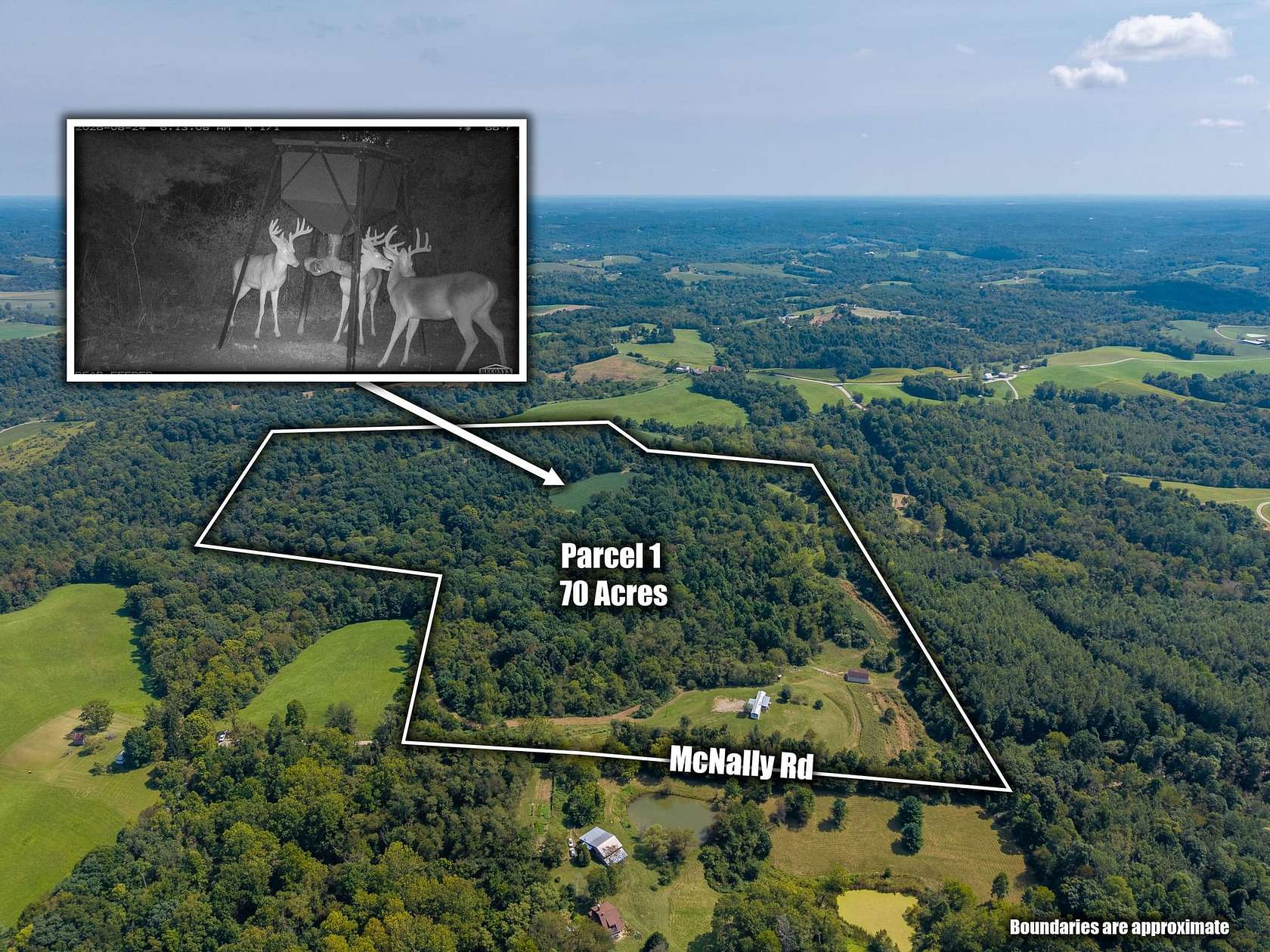 129 Acres of Recreational Land with Home for Auction in Stockport, Ohio