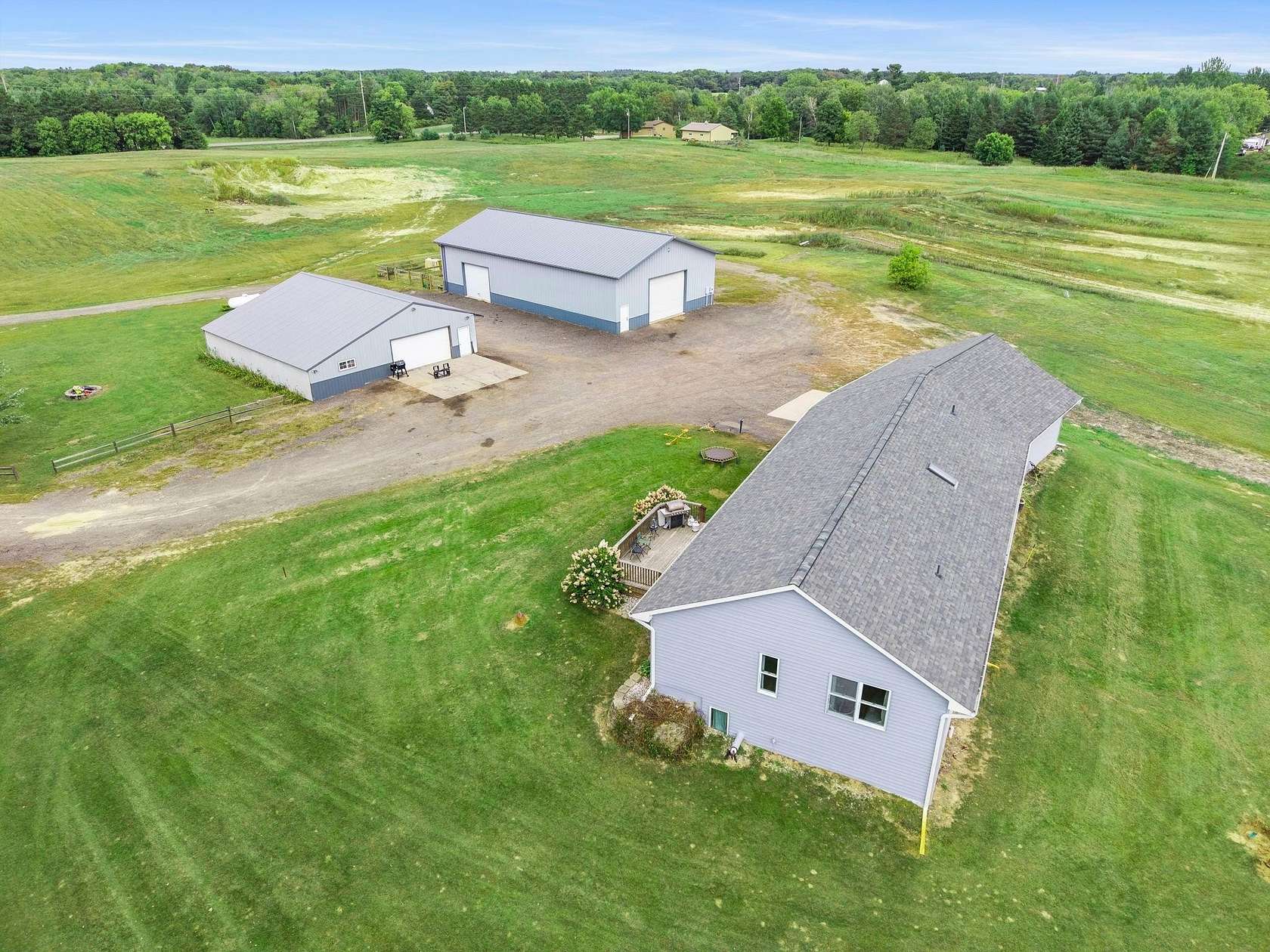20 Acres of Land with Home for Sale in Cambridge, Minnesota